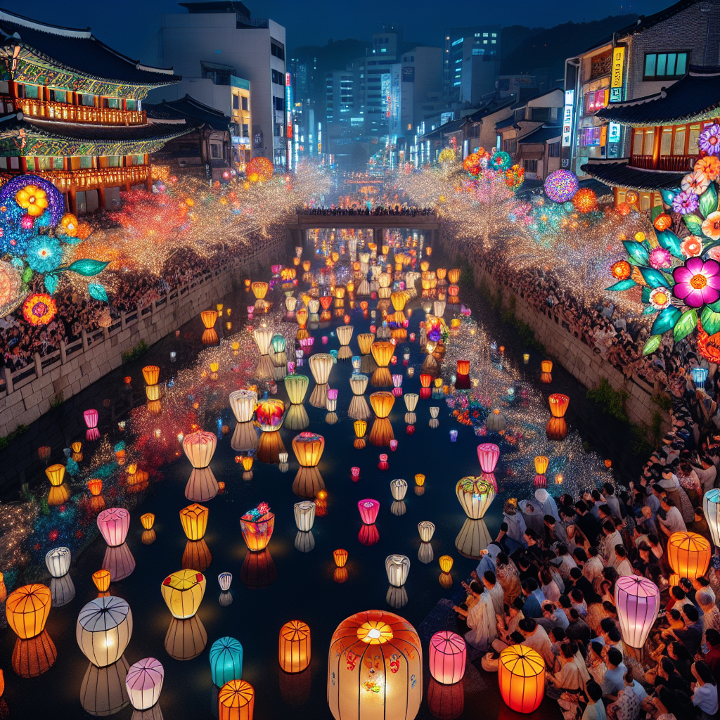 Festival Lampion di Jinju: Sebuah Pengalaman Tak Terlupakan