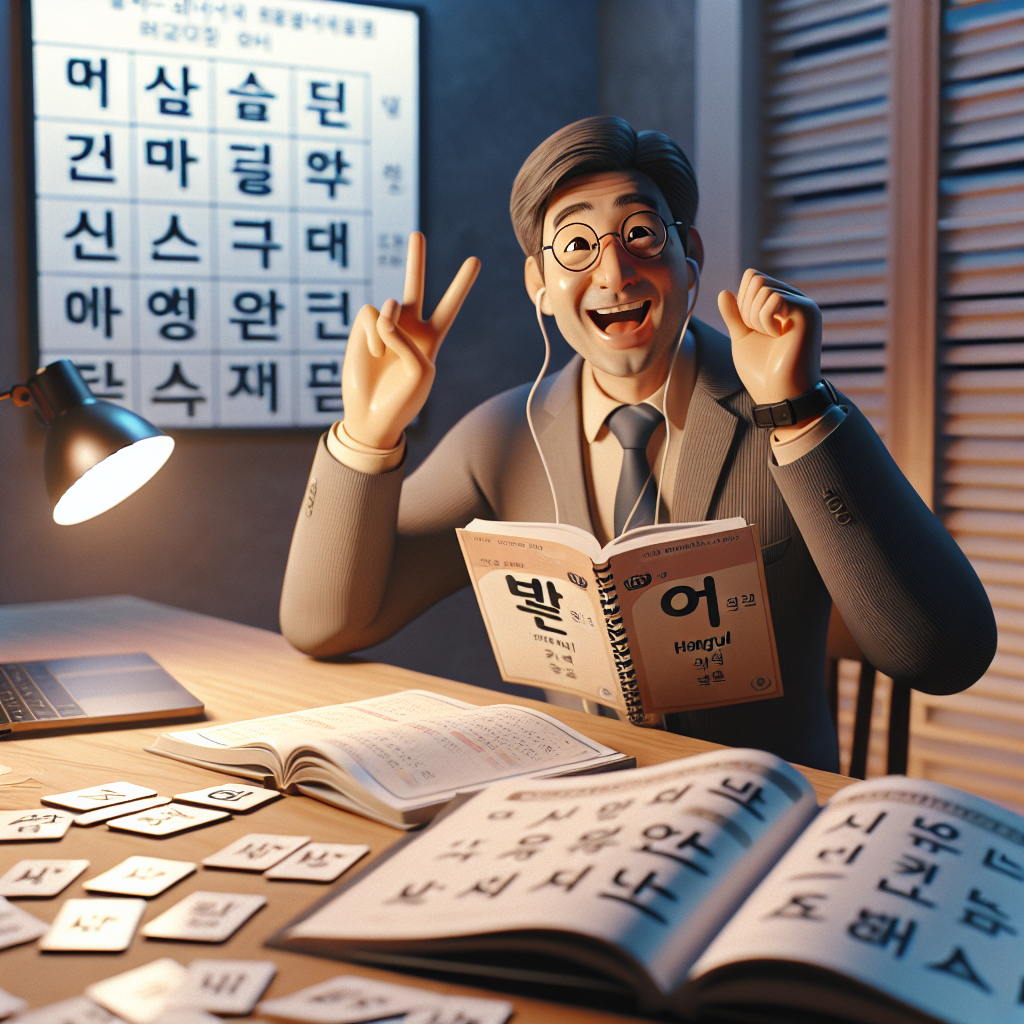 Tantangan Bahasa Korea: Belajar Hangul dari Dasar